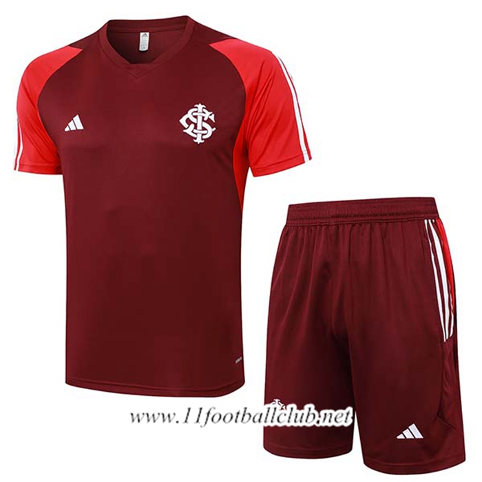 Ensemble Training T-Shirts Brésil Rouge 2024/2025