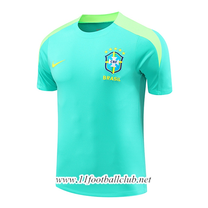 Training T-Shirts Brésil Vert 2024/2025 -03