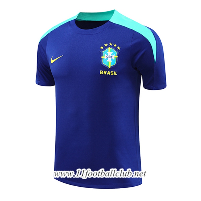 Training T-Shirts Brésil Bleu 2024/2025