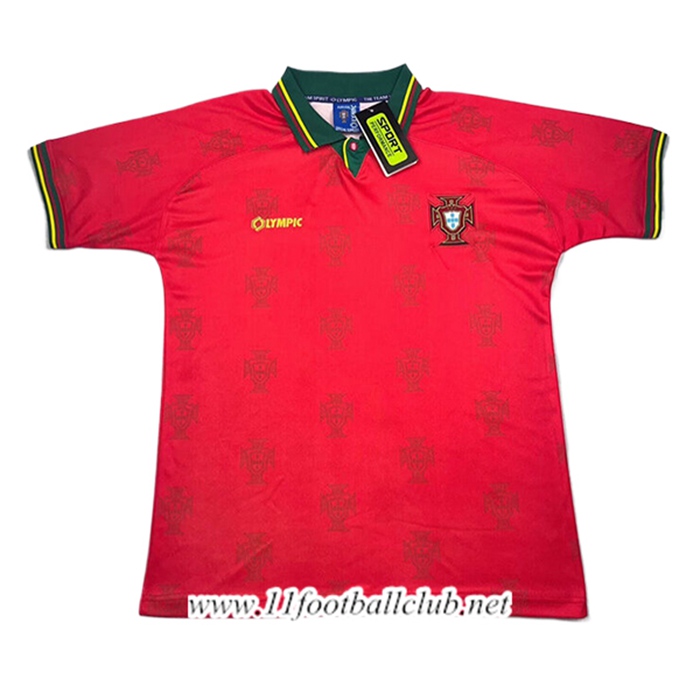 Maillot de Foot Portugal Retro Domicile 1995/1996