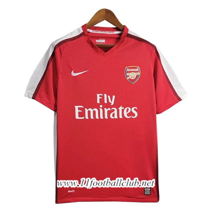 Maillot de Foot Arsenal Retro Domicile 2008/2010