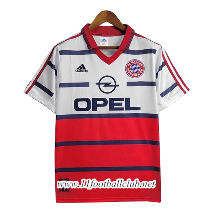 Maillot de Foot Bayern Munich Retro Domicile 1998/2000
