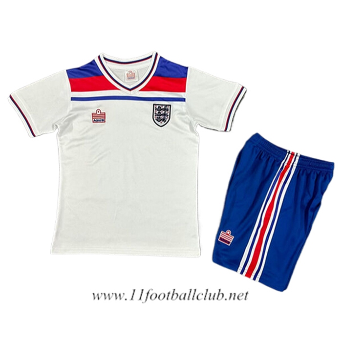 Maillot de Foot Angleterre Retro Enfant Domicile 1982