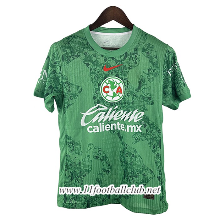 Maillot de Foot Club America Gardien De But Vert 2024/2025
