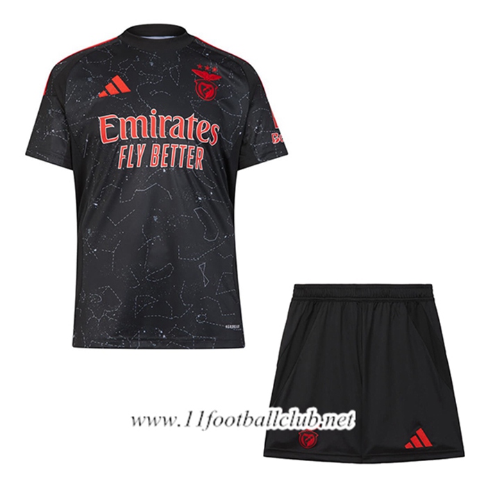 Nouveau Maillot de Foot Benfica Enfant Exterieur 2024/2025