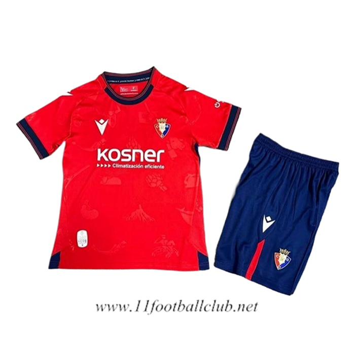 Maillot de Foot Osasuna Enfant Domicile 2024/2025