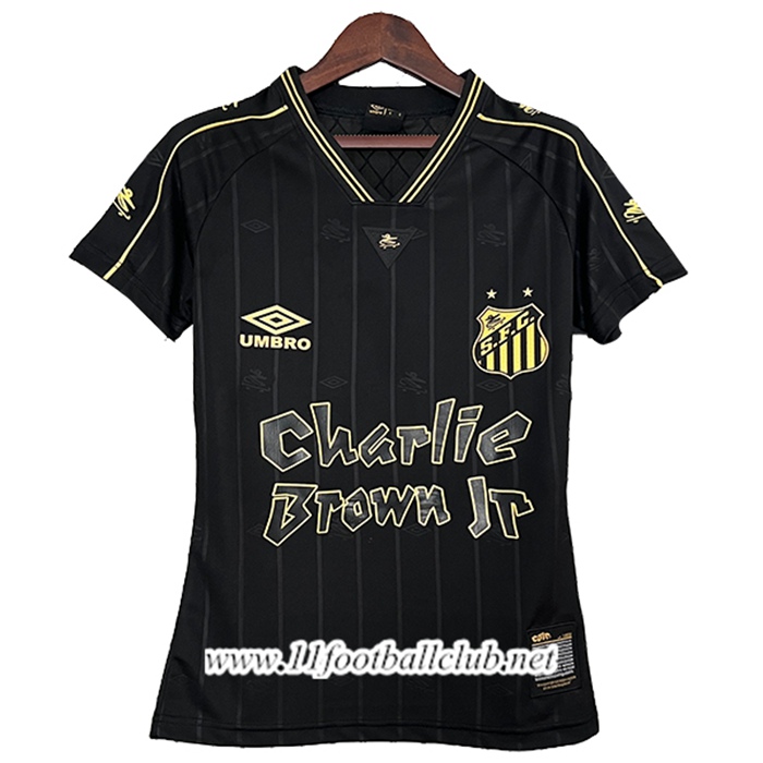 Maillot de Foot Santos FC Femme Special Edition Noir 2024/2025