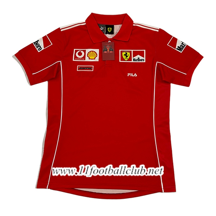 Polo F1 Scuderia Ferrari Team Rouge 2024