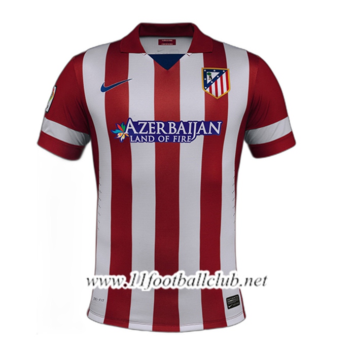 Maillot de Foot Atletico Madrid Retro Domicile 2013/2014