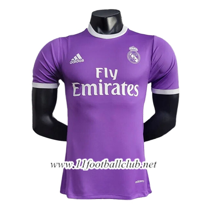 Maillot de Foot Real Madrid Retro Exterieur 2016/2017