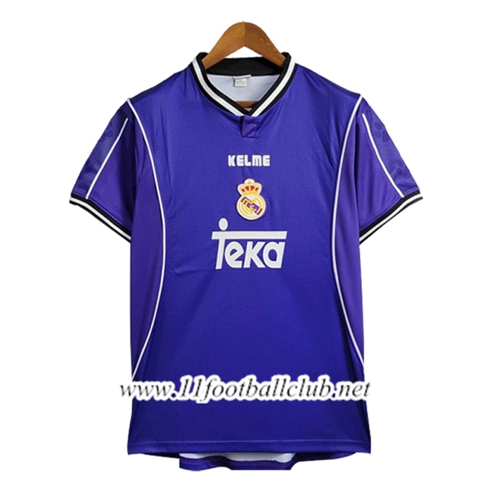 Maillot de Foot Real Madrid Retro Exterieur 1997/1998