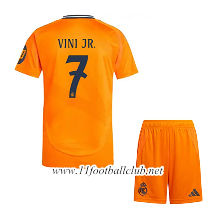 Maillot de Foot Real Madrid (VINI JR. #7) Enfant Exterieur 2024/2025