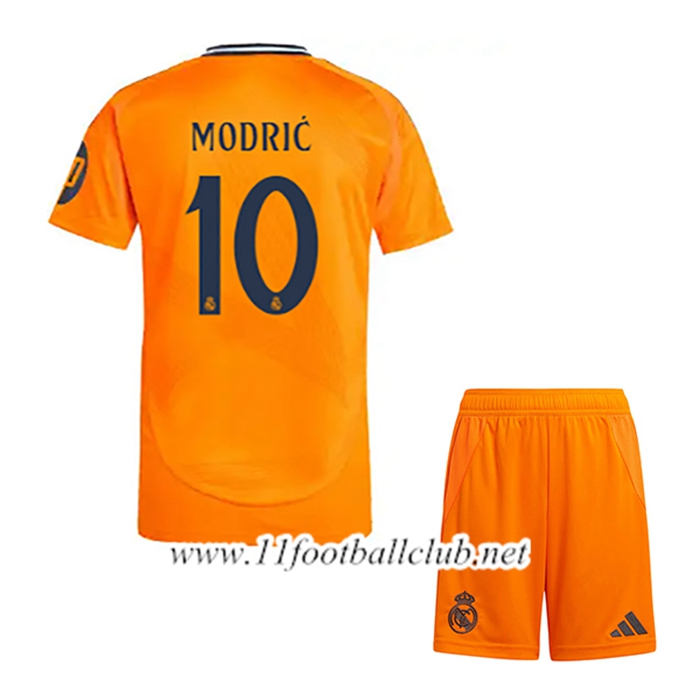 Maillot de Foot Real Madrid (MODRIC #10) Enfant Exterieur 2024/2025