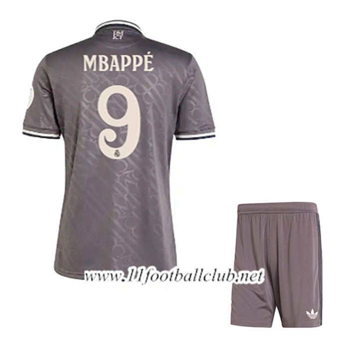 Maillot de Foot Real Madrid (Mbappé #9) Enfant Third 2024/2025