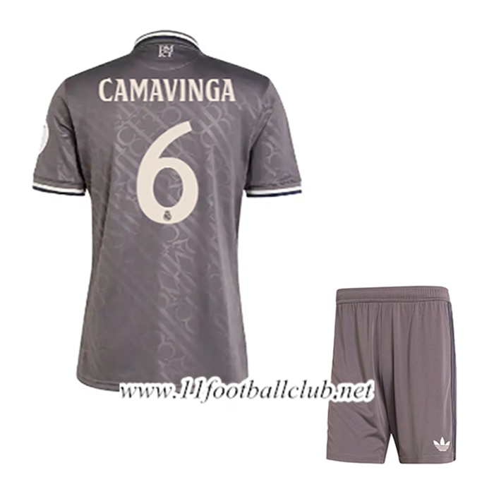 Maillot de Foot Real Madrid (CAMAVINGA #6) Enfant Third 2024/2025