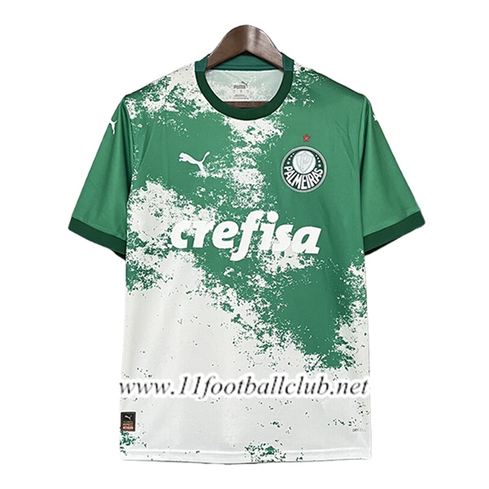 Maillot de Foot Palmeiras Special Edition Blanc/Vert 2024/2025