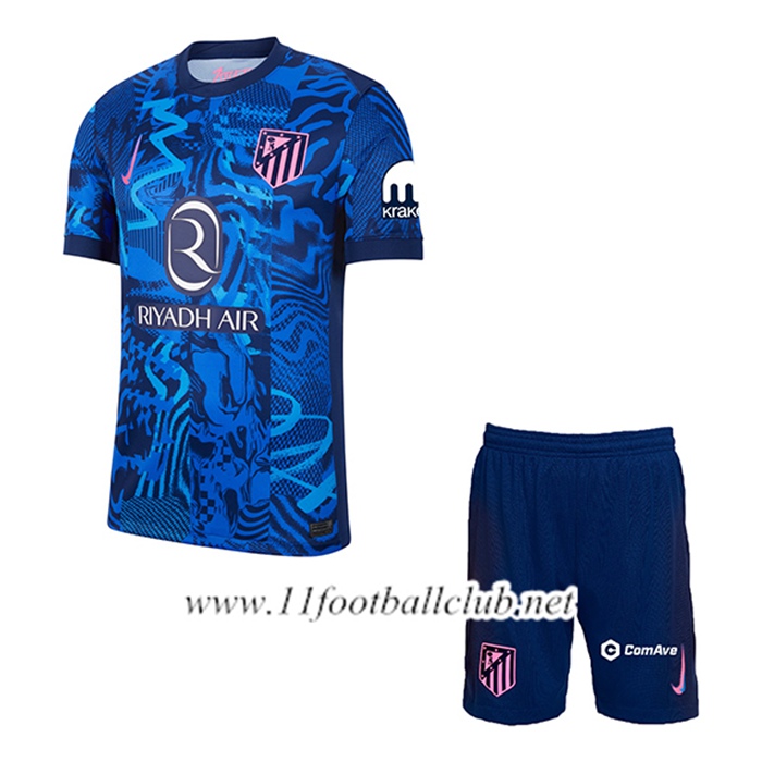 Nouveau Maillot de Foot Atletico Madrid Enfant Third 2024/2025