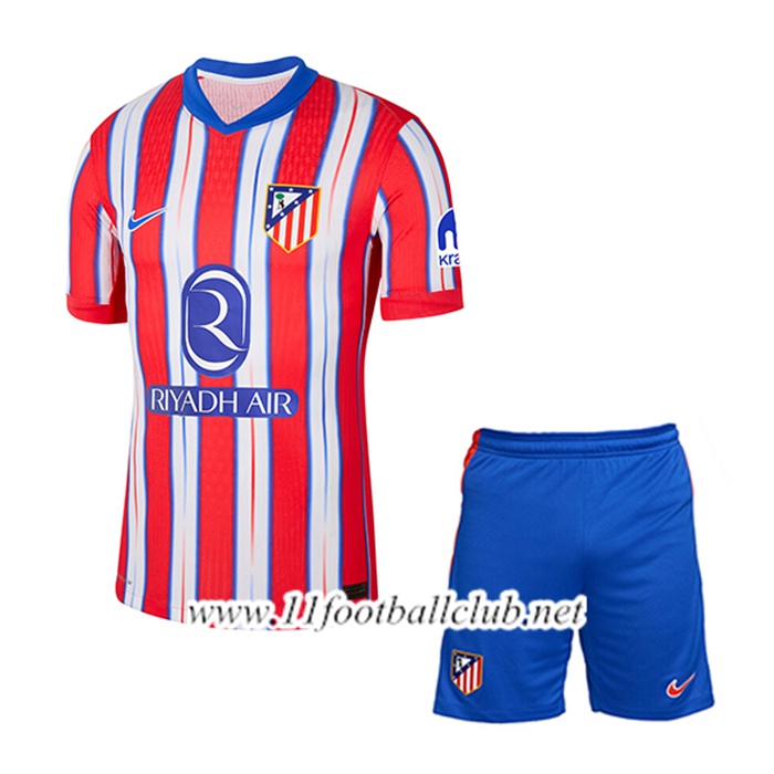 Nouveau Maillot de Foot Atletico Madrid Enfant Domicile 2024/2025