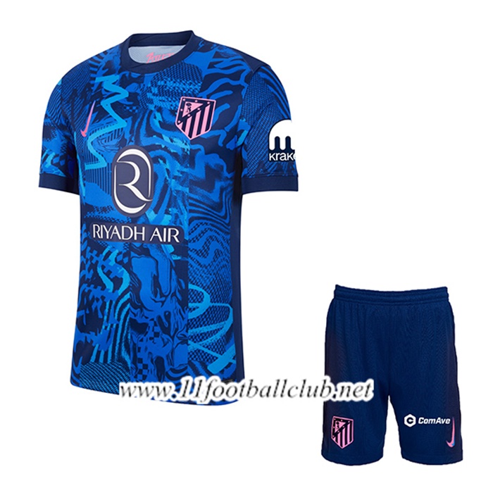 Nouveau Maillot de Foot Atletico Madrid Enfant Third 2024/2025