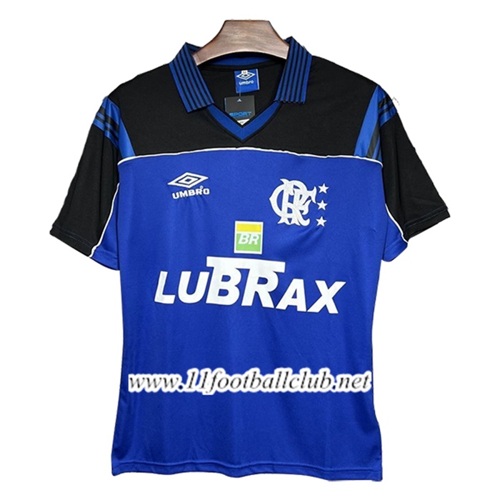 Maillot de Foot Flamengo Retro Gardien De But Bleu 1999