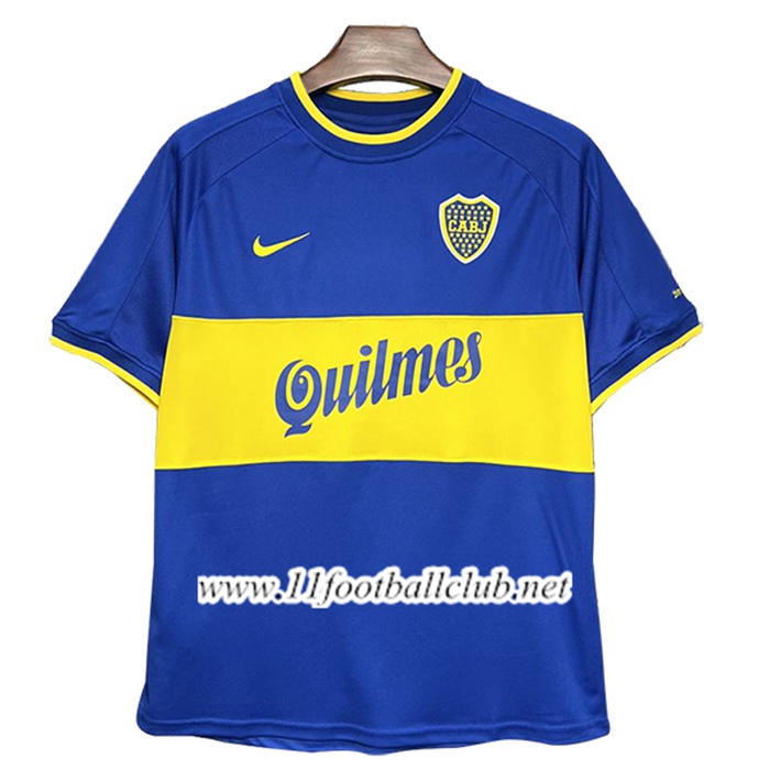 Maillot de Foot Boca Juniors Retro Domicile 2000/2001