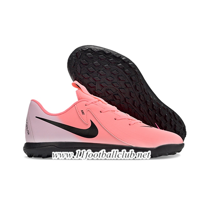 Nike Chaussures de Foot PHANTOM GX II CLUB TF Rose/Noir