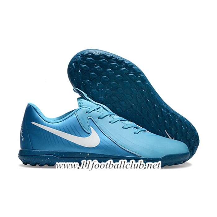 Nike Chaussures de Foot PHANTOM GX II CLUB TF Bleu/Blanc