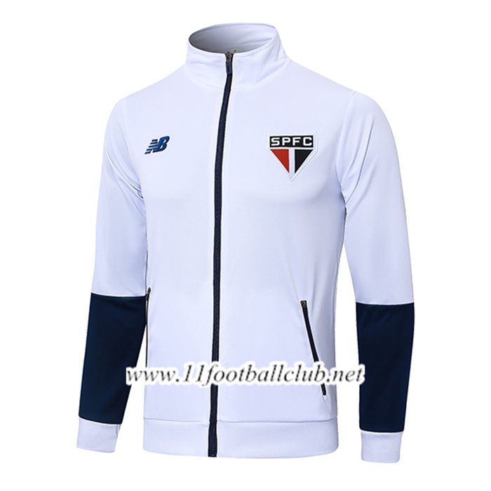 Veste Foot Sao Paulo FC Blanc/Bleu 2024/2025