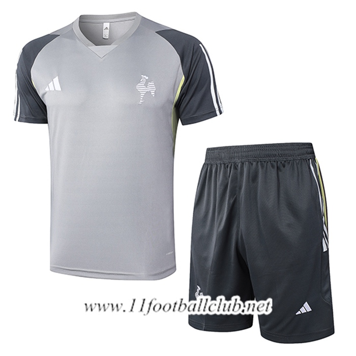 Ensemble Training T-Shirts Atletico Mineiro Gris 2024/2025