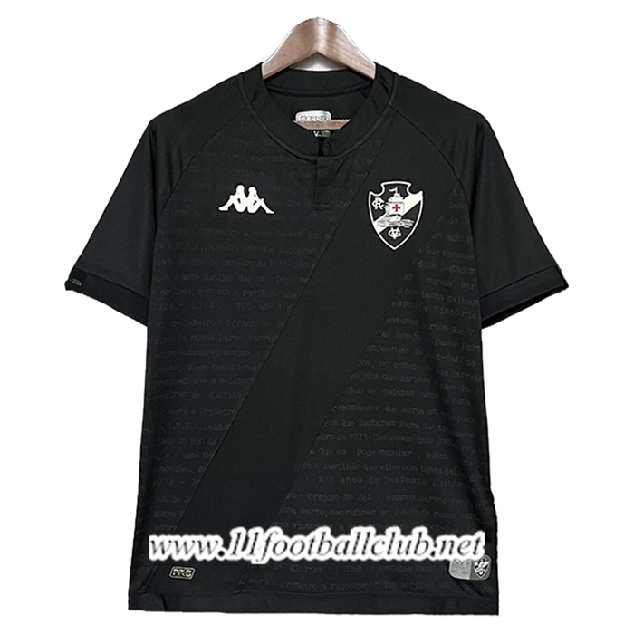 Maillot de Foot CR Vasco Da Gama Gardien De But Noir 2024/2025