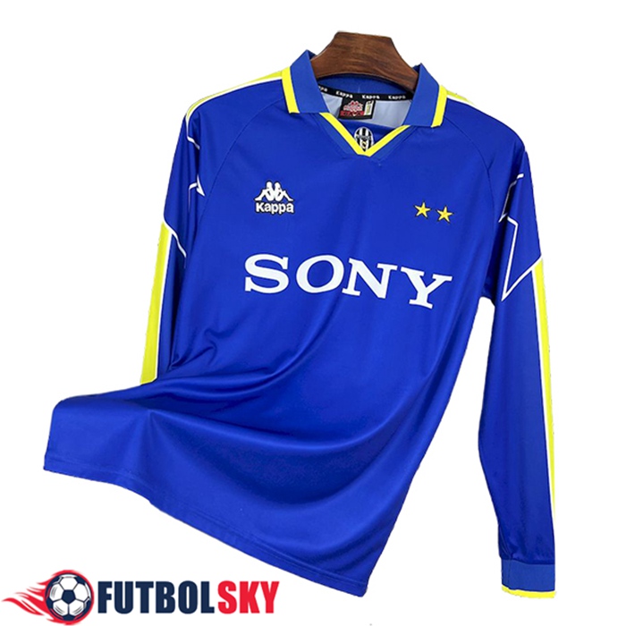 Maillot de Foot Juventus Retro Exterieur Manches Longues 1996/1997