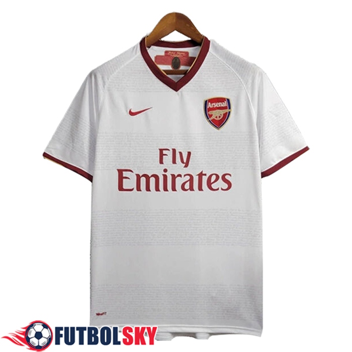 Maillot de Foot Arsenal Retro Exterieur 2007/2008