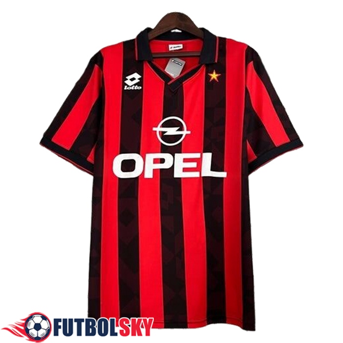Maillot de Foot Milan AC Retro Domicile 1988/1989