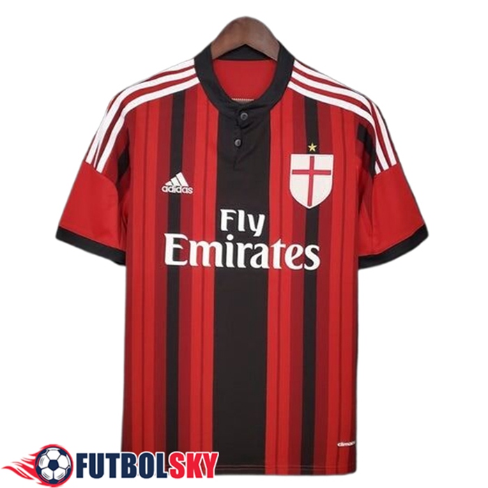 Maillot de Foot Milan AC Retro Domicile 2014/2015