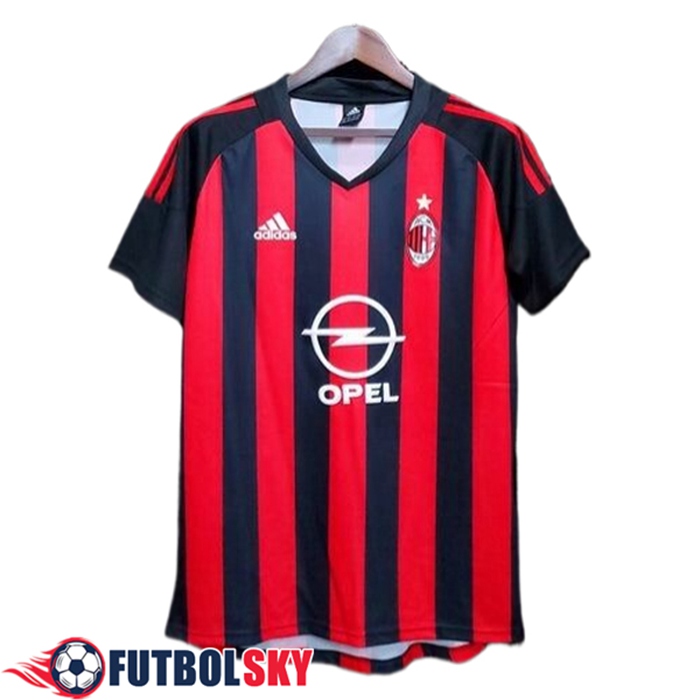 Maillot de Foot Milan AC Retro Domicile 2002/2003