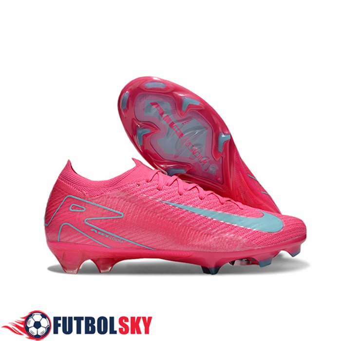 Nike Chaussures de Foot AIR Zoom Mercurial Vapor 16 Elite XXV FG Rose/Bleu