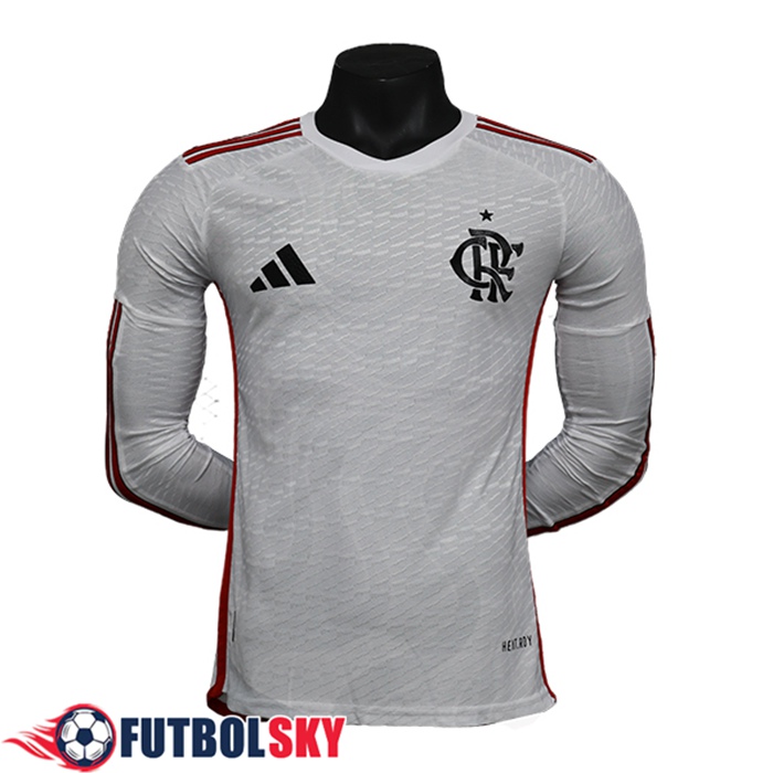 Maillot de Foot Flamengo Exterieur Manches Longues 2024/2025
