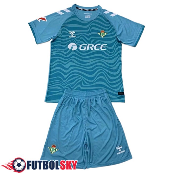 Maillot de Foot Real Betis Enfant Gardien De But Vert 2024/2025