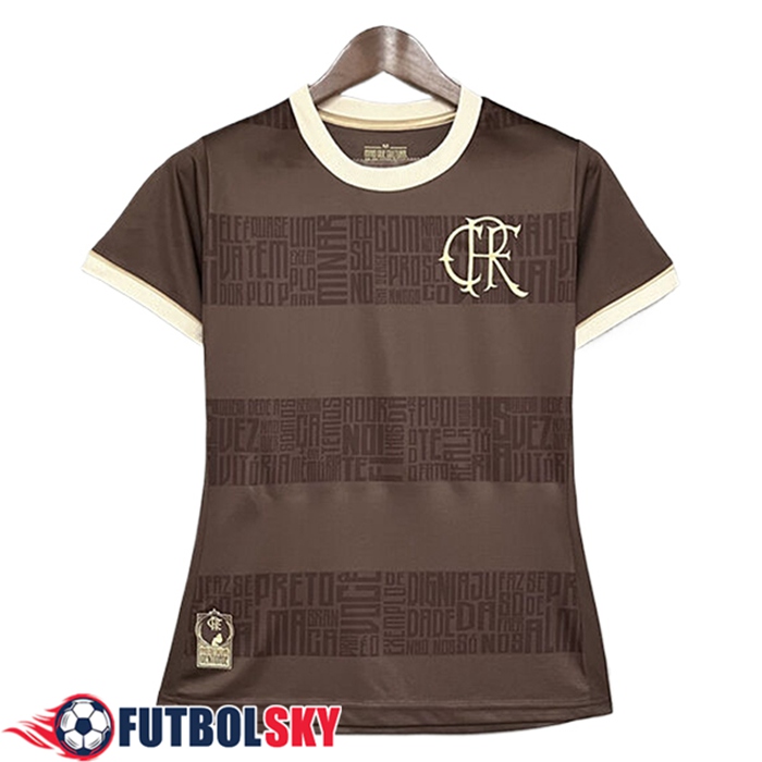 Maillot de Foot Flamengo Femme Special Edition Brune 2024/2025