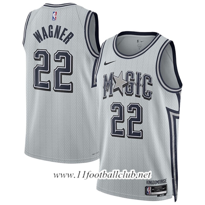 Maillot Orlando Magic (WAGNER #22) 2024/25 Blanc/Gris