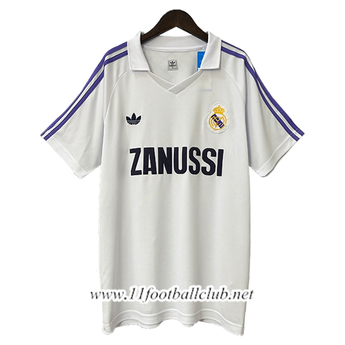 Maillot de Foot Real Madrid Retro Domicile 1984/1985
