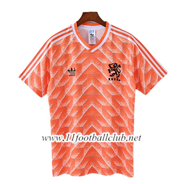 Maillot de Foot Pays-Bas Retro Domicile 1988