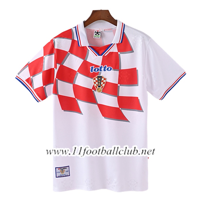 Maillot de Foot Croatie Retro Domicile 1998