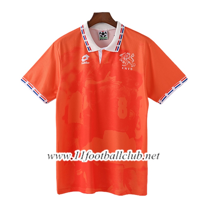 Maillot de Foot Pays-Bas Retro Domicile 1996
