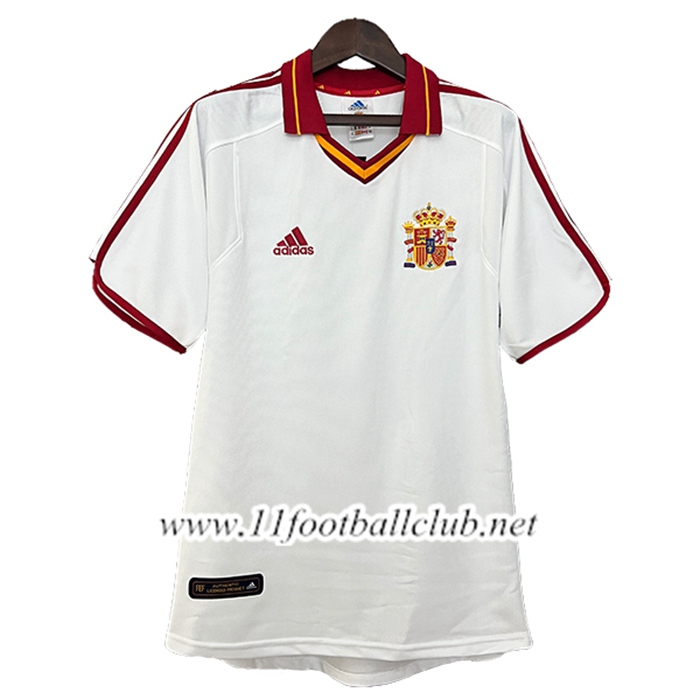 Maillot de Foot Espagne Retro Exterieur 2000
