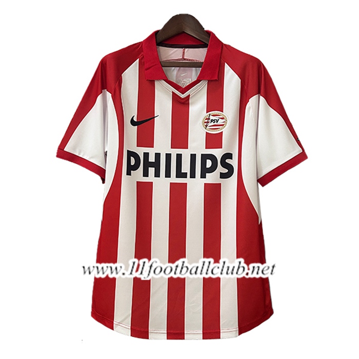 Maillot de Foot PSV Eindhoven Retro Domicile 2000/2001