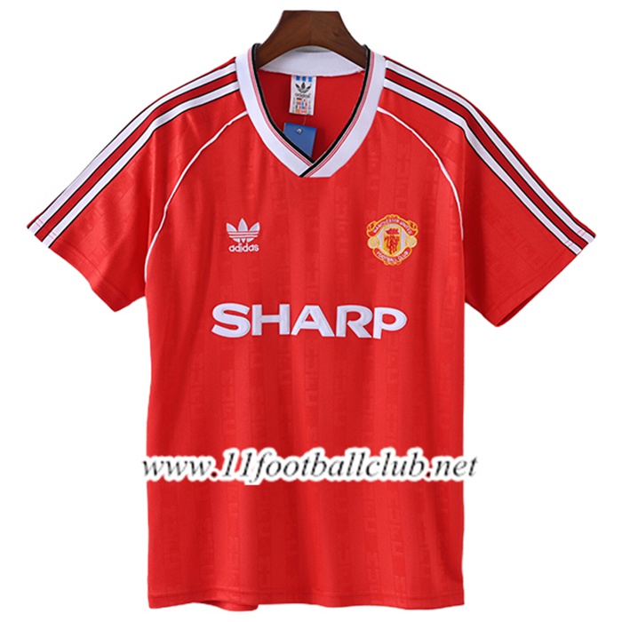 Maillot de Foot Manchester United Retro Domicile 1998/1999