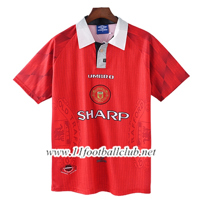Maillot de Foot Manchester United Retro Domicile 1996/1997