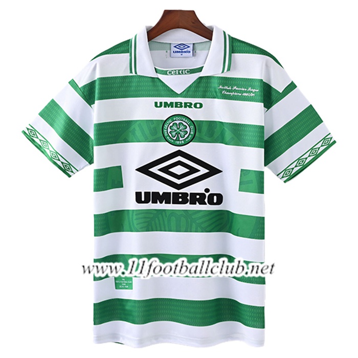 Maillot de Foot Celtic FC Retro Domicile 1997/1999
