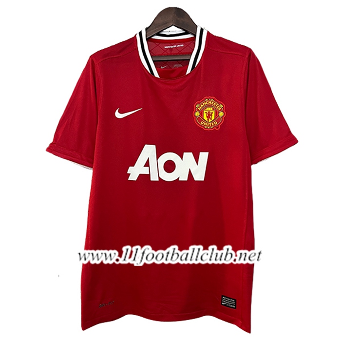 Maillot de Foot Manchester United Retro Domicile 2011/2012
